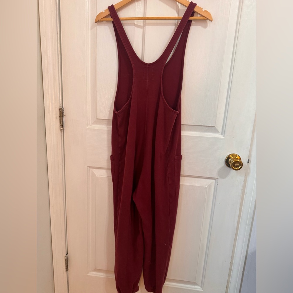 For Days Organic Cotton Jumpsuit in Rich Maroon - Size S - Picture 6 of 6